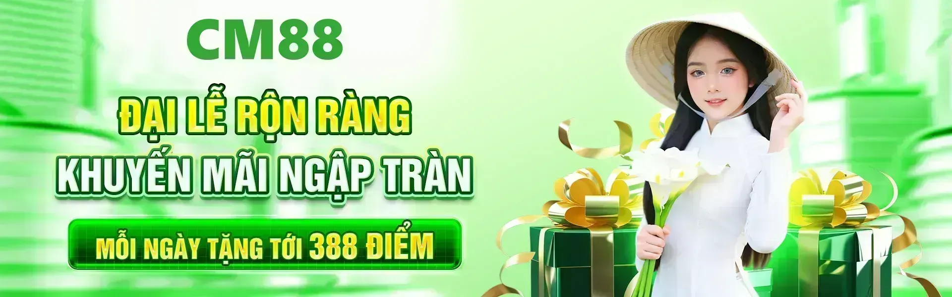 cm88 mừng Đại lễ 30/4 - 1/5 rộn ràng, tung ngàn quà tặng kỉ niệm lớn